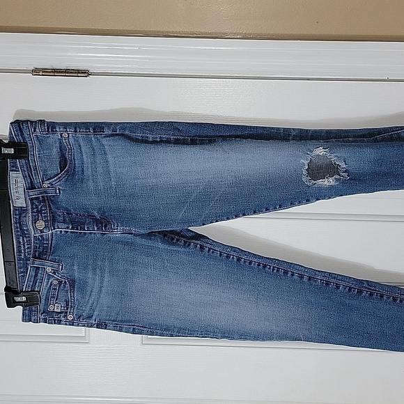 AG JEANS ADRIANO GOLDSCHMIED MIDDI ANKLI mid-rise legging ankle Size 28 - Picture 2 of 9